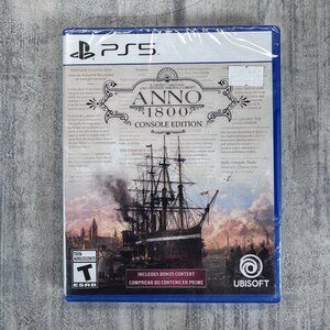 Anno 1800 Console Edition (PS5, Playstation 5) SEALED, NEW!